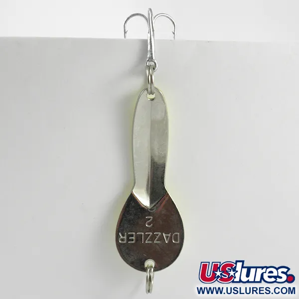 Acme Dazzler #2, жовтий/нікель, 7 г, блесна коливалка (колебалка) #3162