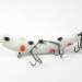 Yakima Bait Worden Flatfish, білий/червоний/чорний, 9 г, воблер #3149