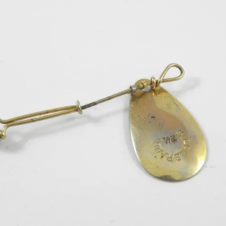 Hildebrandt Spinners Hildebrandt, золото, 3,2 г, блешня оберталка (вертушка) #3168