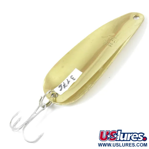 Aeroplane Spinner Aero, Карбована латунь, 9 г, блесна коливалка (колебалка) #3176