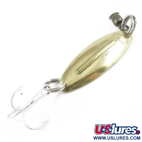Williams Wabler W20, золото, 2,5 г, блесна коливалка (колебалка) #3180
