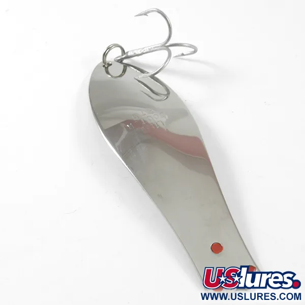 Prescott Spinner Little Doctor 275, нікель/червоний, 21 г, блесна коливалка (колебалка) #3183