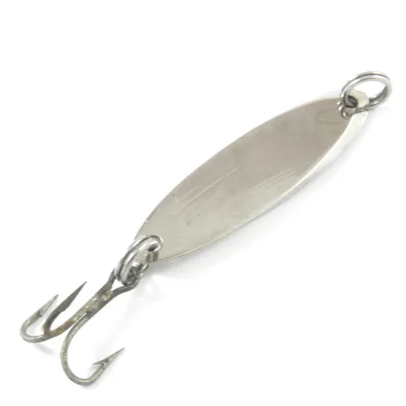 Old Pal Woodstream Auto-cast, нікель/синій, 4 г, блесна коливалка (колебалка) #3186