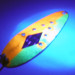  Heddon Sculpin UV (світиться в ультрафіолеті),  UV - світиться в ультрафіолеті, 6,7 г, блесна коливалка (колебалка) #3195