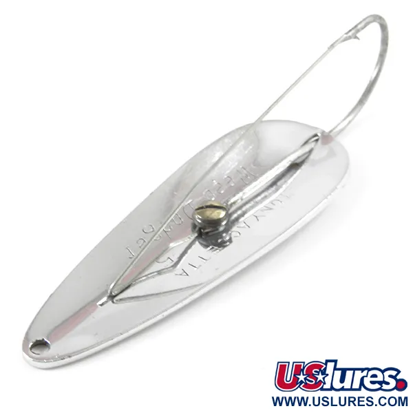  Błystka antyzaczepowa Tony Accetta Weed Doger, нікель, 10 г, блесна коливалка (колебалка) #3211