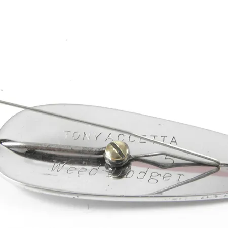 Błystka antyzaczepowa Tony Accetta Weed Doger, нікель, 10 г, блесна коливалка (колебалка) #3211