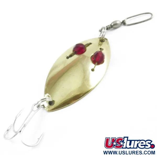 Hofschneider Red Eye Junior, золото/червоні очі, 11 г, блесна коливалка (колебалка) #3216