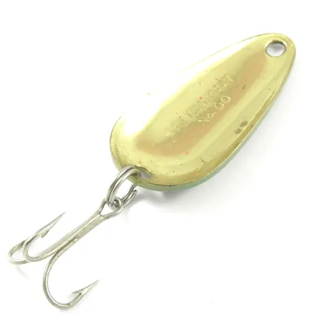 Len Thompson #00, зелений/чорний/латунь, 14 г, блесна коливалка (колебалка) #3217