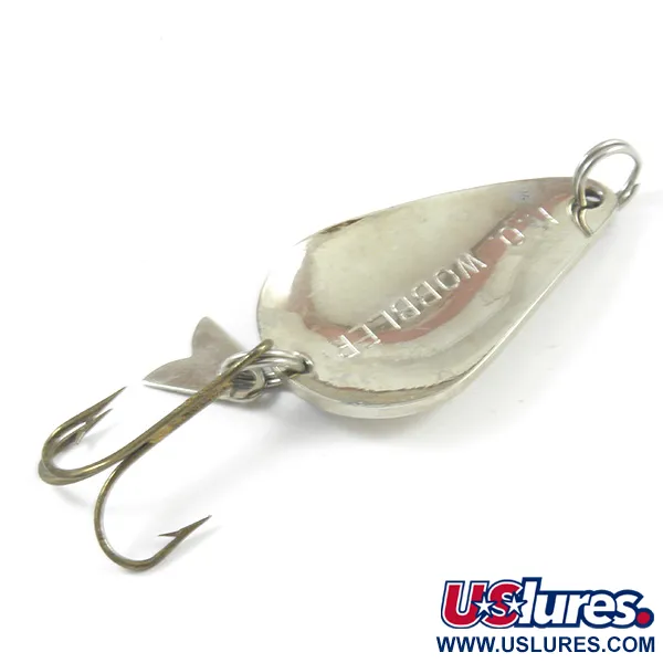 Acme K.O. Wobbler, нікель/синій, 14 г, блесна коливалка (колебалка) #3219