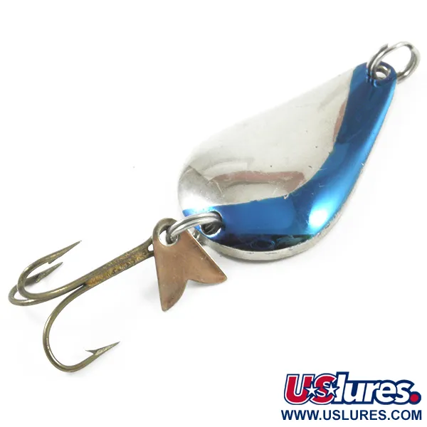 Acme K.O. Wobbler, нікель/синій, 14 г, блесна коливалка (колебалка) #3219
