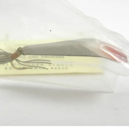 Незачіпляйка Barney Spoons, білий/червоний, 7 г, блесна коливалка (колебалка) #3227