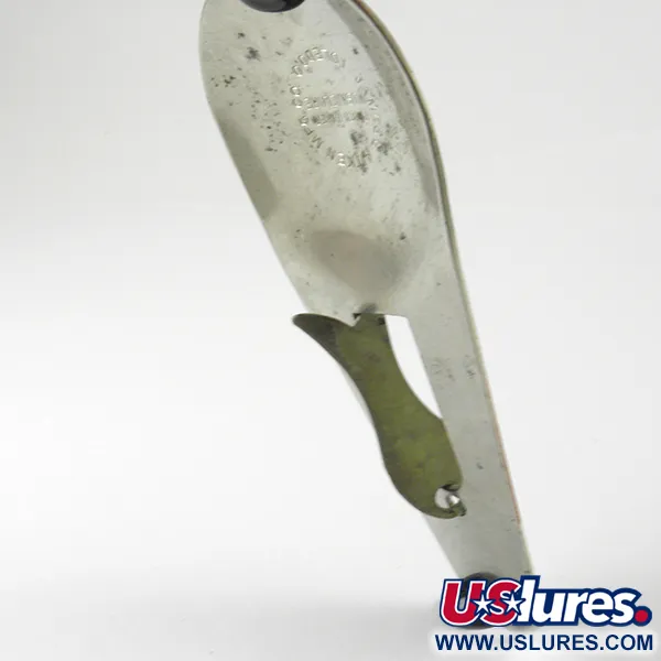  James Aitken Muskielure, червоний/білий/нікель, 53 г, блесна коливалка (колебалка) #3235