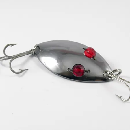 Hofschneider Red Eye Wiggler, сталевий з червоними очима, 25 г, блесна коливалка (колебалка) #3249
