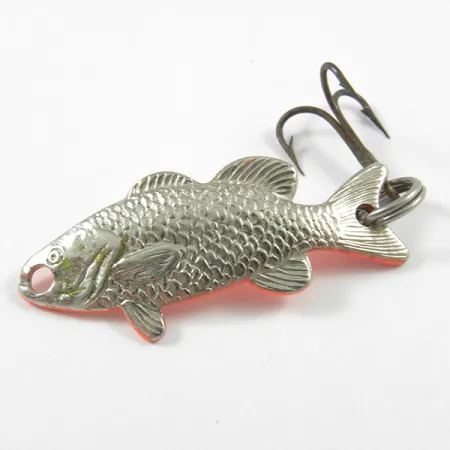 Unknown Flash Fish UV (світиться в ультрафіолеті), нікель/UV - світиться в ультрафіолеті, 3,4 г, блесна коливалка (колебалка) #3254