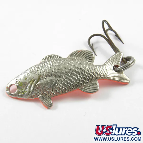 Unknown Flash Fish UV (світиться в ультрафіолеті), нікель/UV - світиться в ультрафіолеті, 3,4 г, блесна коливалка (колебалка) #3254