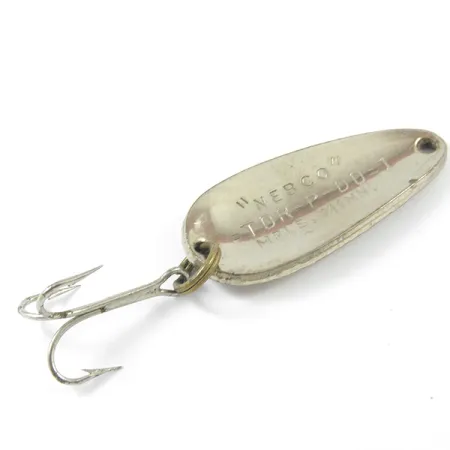 Nebco TOR-P-DO 1, карбований нікель, 7 г, блесна коливалка (колебалка) #3277