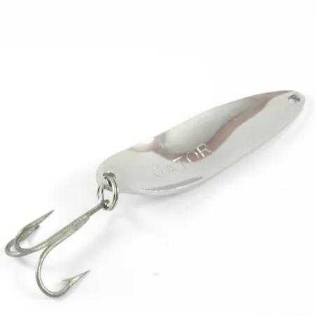 Gator, нікель, 35 г, блесна коливалка (колебалка) #3286