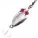 Hofschneider Red Eye Junior, нікель/червоні очі, 13 г, блесна коливалка (колебалка) #3290