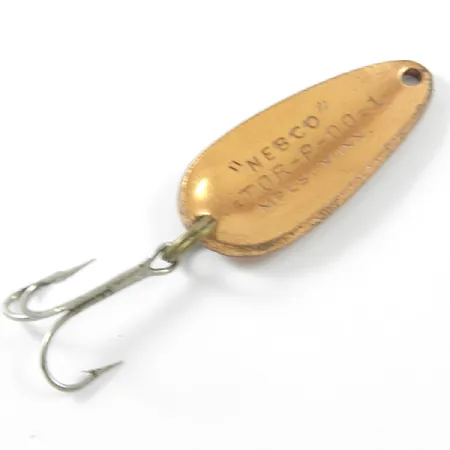 Nebco TOR-P-DO 1, Карбована мідь, 7 г, блесна коливалка (колебалка) #3296