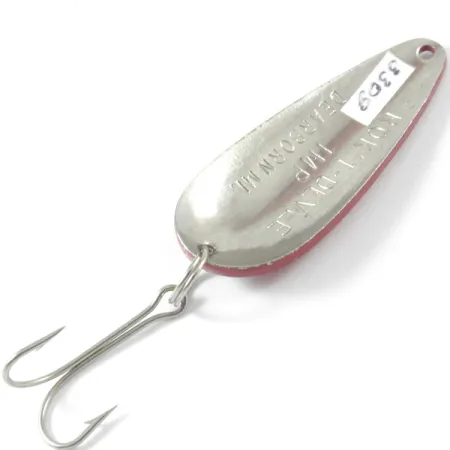 Eppinger Dardevle Rok't Imp, червоний/білий/нікель, 21 г, блесна коливалка (колебалка) #3309