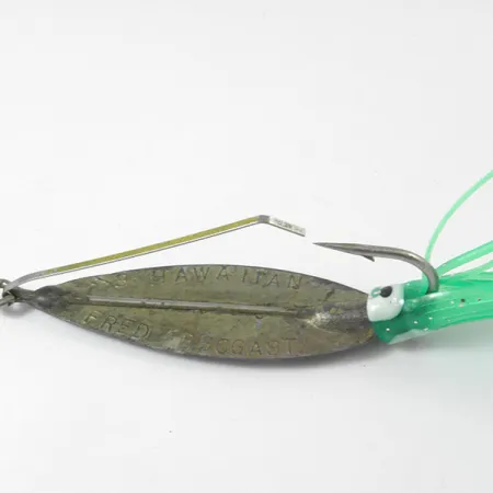 Незачіпляйка Fred Arbogast 3 Hawaiian (світиться в темряві), 16 г, блесна коливалка (колебалка) #3338