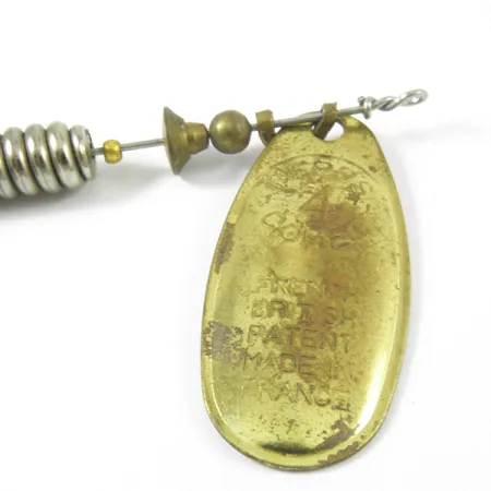 Mepps Comet Mino 4, латунь, 12 г, блешня оберталка (вертушка) #3348