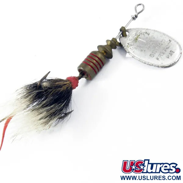  Mepps Aglia 1 dressed, срібло, 3,5 г, блешня оберталка (вертушка) #3351