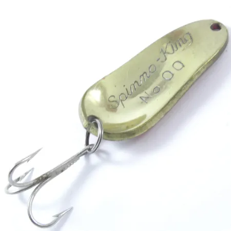 Weller Spinno-King 00, червоний/білий/золото, 7 г, блесна коливалка (колебалка) #3374