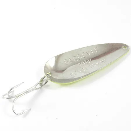 Eppinger Dardevle Imp 3407, жовтий/зелений/нікель, 11 г, блесна коливалка (колебалка) #3407