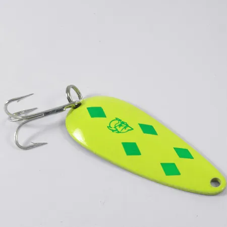 Eppinger Dardevle Imp 3407, жовтий/зелений/нікель, 11 г, блесна коливалка (колебалка) #3407