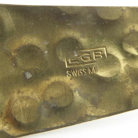 EGB, срібло/латунь (покрита шаром серебра), 9 г, блесна коливалка (колебалка) #3429