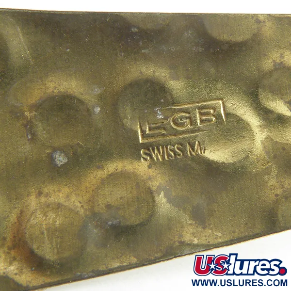 EGB, срібло/латунь (покрита шаром серебра), 9 г, блесна коливалка (колебалка) #3429