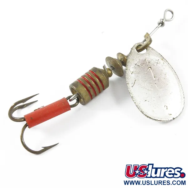  Mepps Aglia 1, срібло, 3,5 г, блешня оберталка (вертушка) #3455