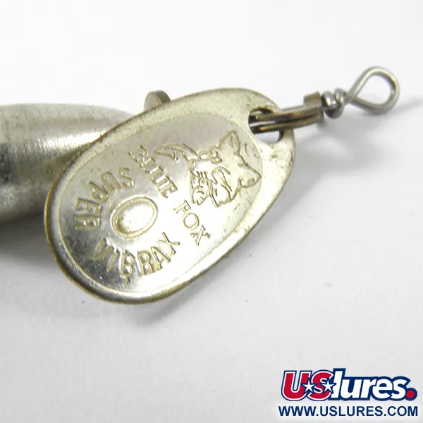  Blue Fox Super Vibrax 0 Foxtail, срібло, 3,4 г, блешня оберталка (вертушка) #3460