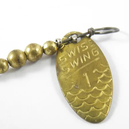 Renosky Lures Swiss Swing, латунь, 1,6 г, блешня оберталка (вертушка) #3463