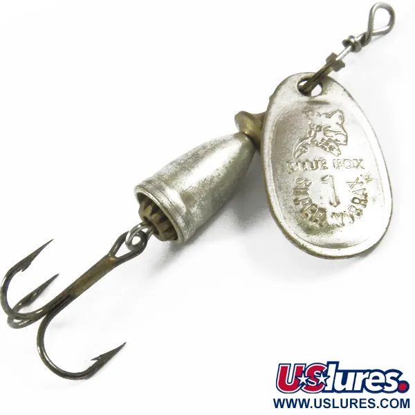  Blue Fox Super Vibrax 1, срібло, 4 г, блешня оберталка (вертушка) #3466