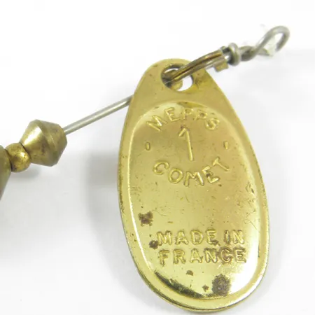 Mepps 1 COMET Mino, латунь, 4,6 г, блешня оберталка (вертушка) #3467