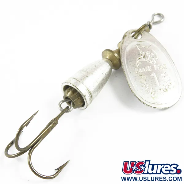  Blue Fox Super Vibrax 1, срібло, 4 г, блешня оберталка (вертушка) #3468