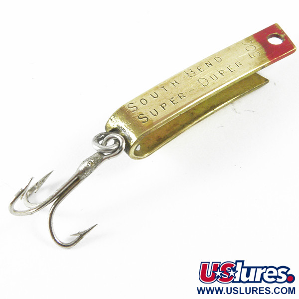 South Bend  Super Duper 500, золото, 1,4 г, блесна коливалка (колебалка) #3486