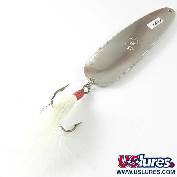 Worth Chippewa, нікель, 35 г, блесна коливалка (колебалка) #3491