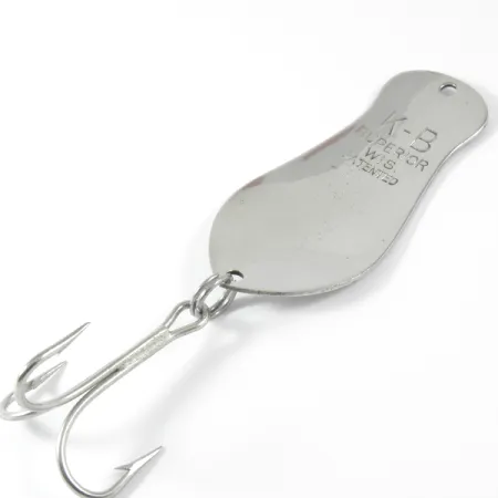K-B Bait K-B Spoon 2, нікель, 14 г, блесна коливалка (колебалка) #3509