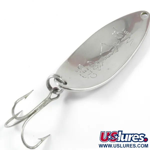 Seneca Little Cleo (Hula Girl), нікель/червоний, 14 г, блесна коливалка (колебалка) #3510