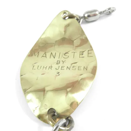 Luhr Jensen Manistee 3, золото, 9 г, блесна коливалка (колебалка) #3522