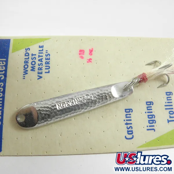  Hopkins s1, карбований нікель, 14 г, блесна коливалка (колебалка) #3535