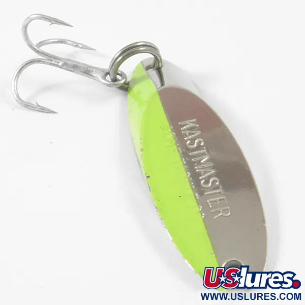 Acme Kastmaster, нікель/неоновий зелений, 7 г, блесна коливалка (колебалка) #3546