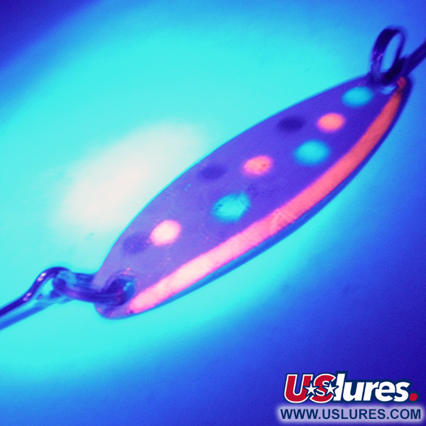 Luhr Jensen Needlefish 1 UV (світиться в ультрафіолеті), UV - світиться в ультрафіолеті, 2 г, блесна коливалка (колебалка) #3554