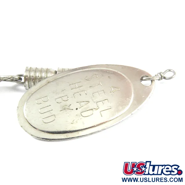 Yakima Bait Steel Head 4 by Bud, нікель, 9 г, блешня оберталка (вертушка) #3556