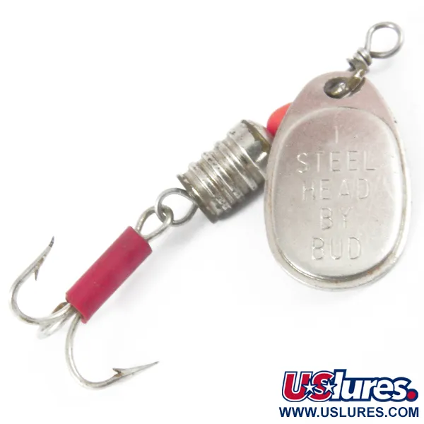 Yakima Bait Steel Head 1 by Bud, нікель, 3 г, блешня оберталка (вертушка) #3561