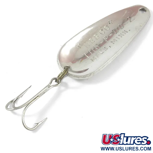  Nebco TOR-P-DO 2, карбований нікель, 14 г, блесна коливалка (колебалка) #3585