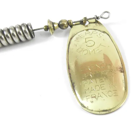 Mepps 5 COMET Mino, латунь, 18 г, блешня оберталка (вертушка) #3586